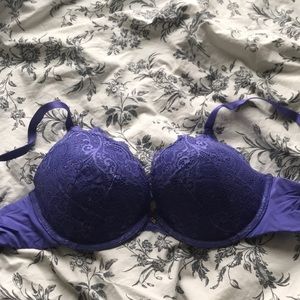 Brand new Thirdlove blue lacy bra